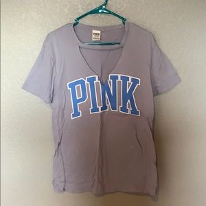 PINK cut out top